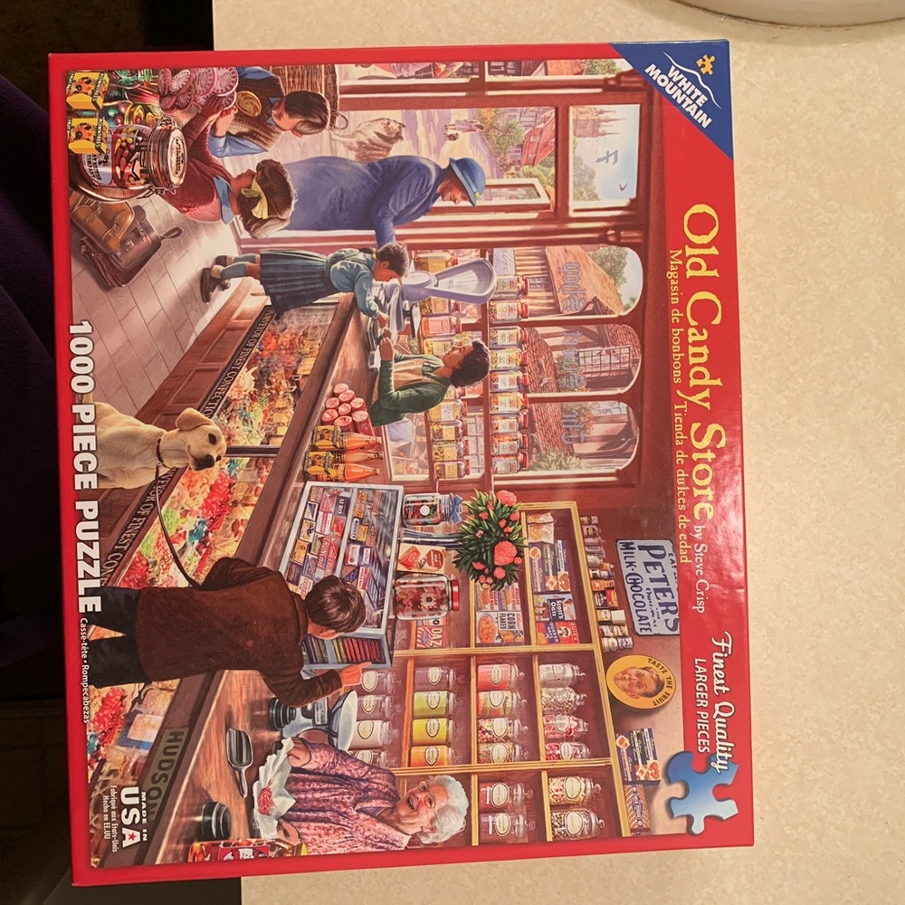 Old candy store 1000 piece puzzle